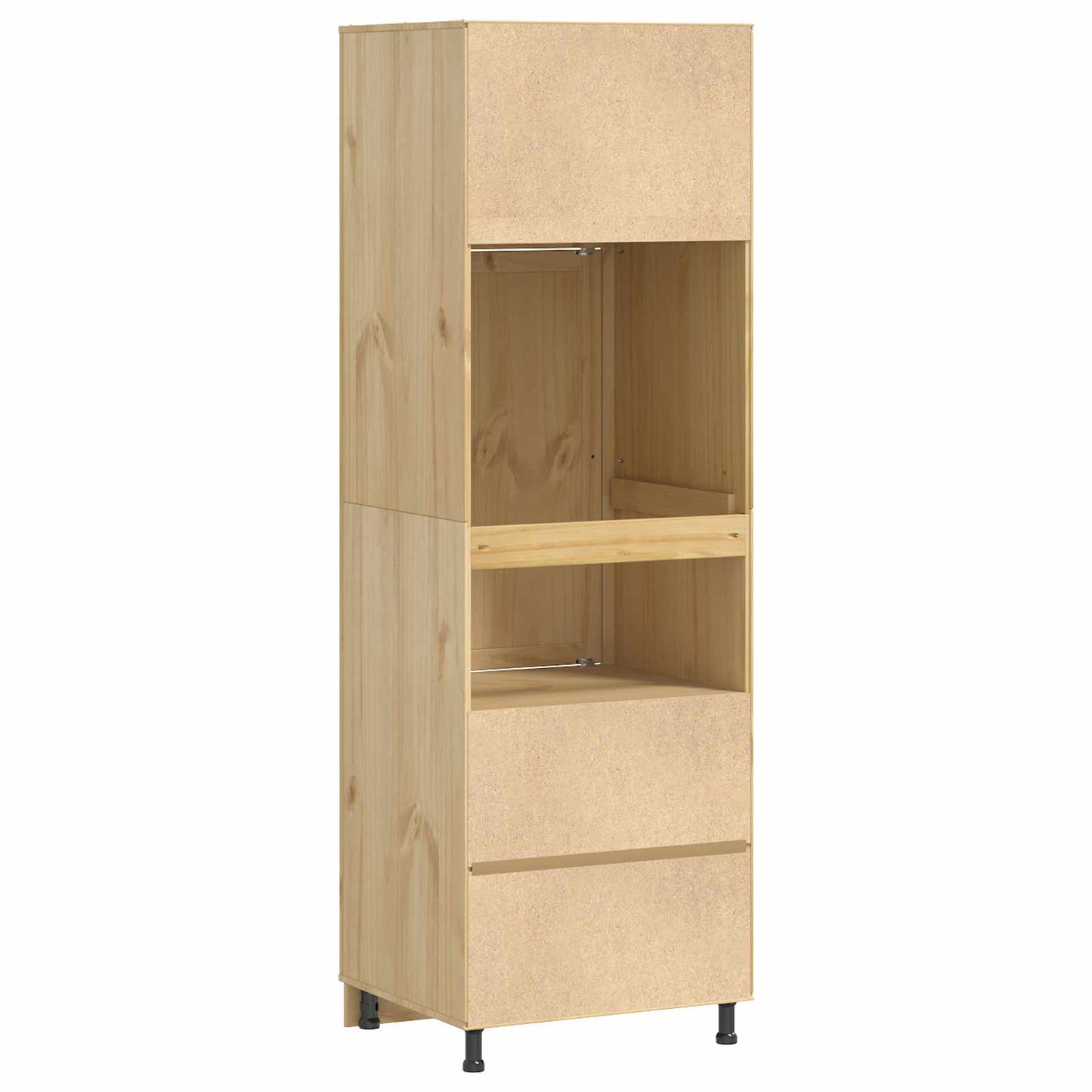 Cabinet SKI Mézes Barna 66 x 58 x 207 cm Tömör fenyőfa