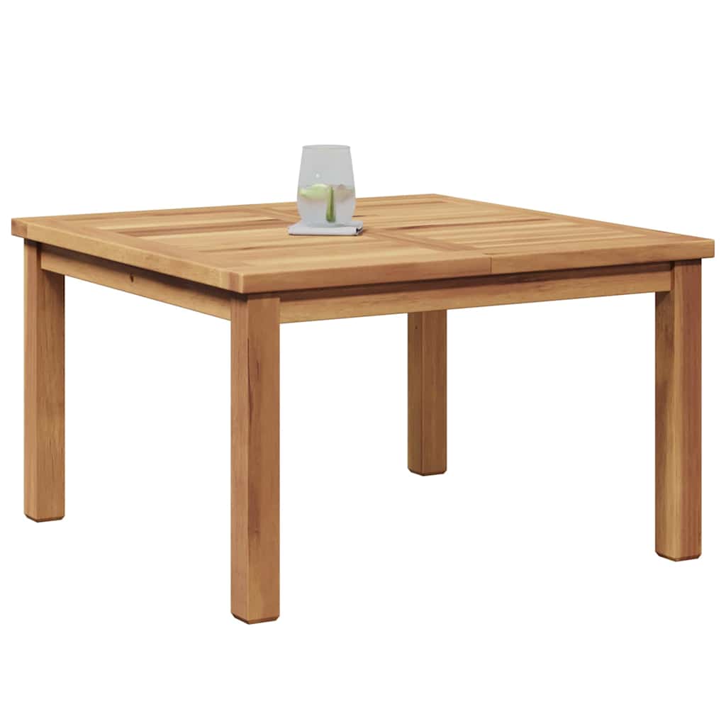 Dohányzóasztal Barna 60 x 60 x 36 cm Tömör Teakfa