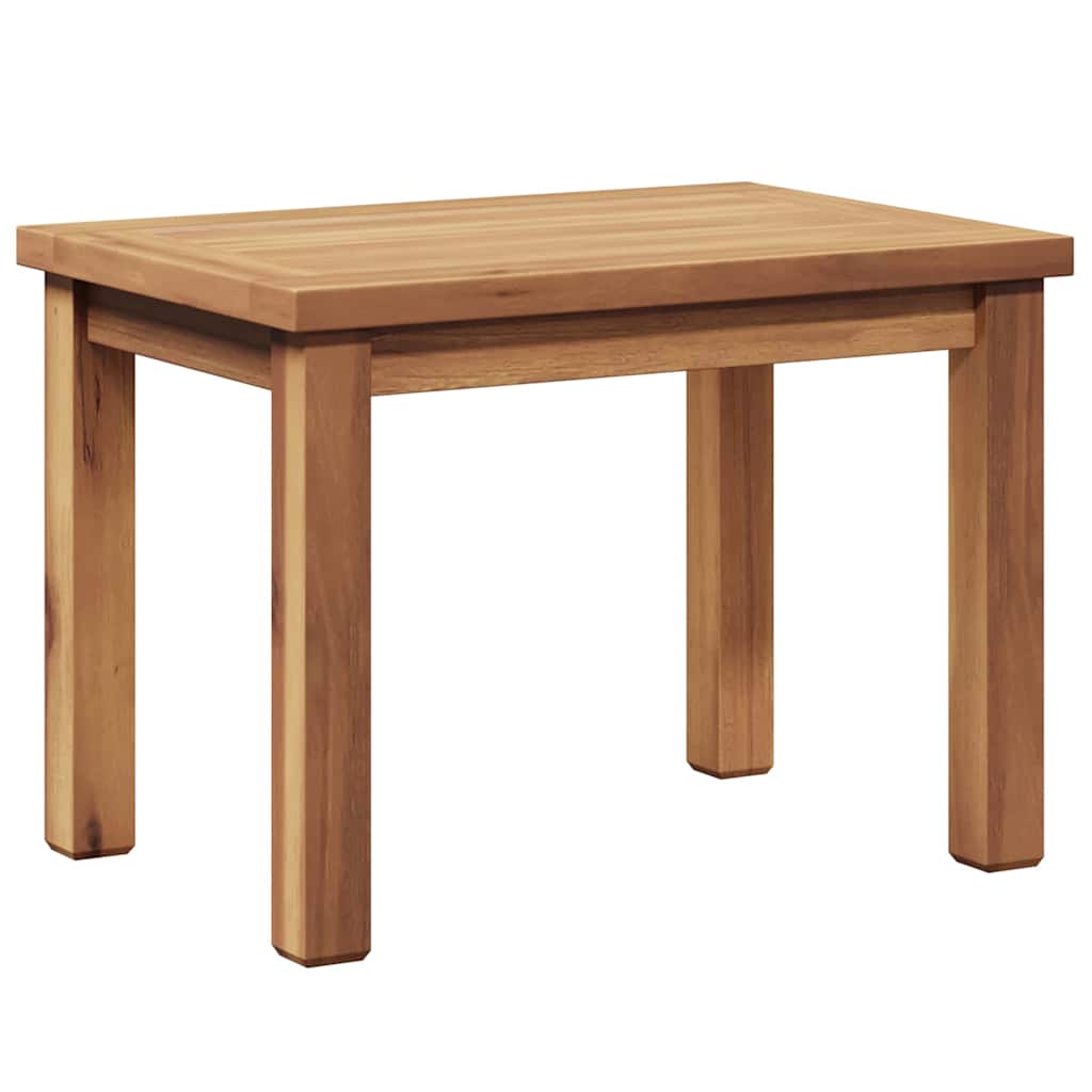Dohányzóasztal Barna 50 x 35 x 36 cm Tömör Teakfa