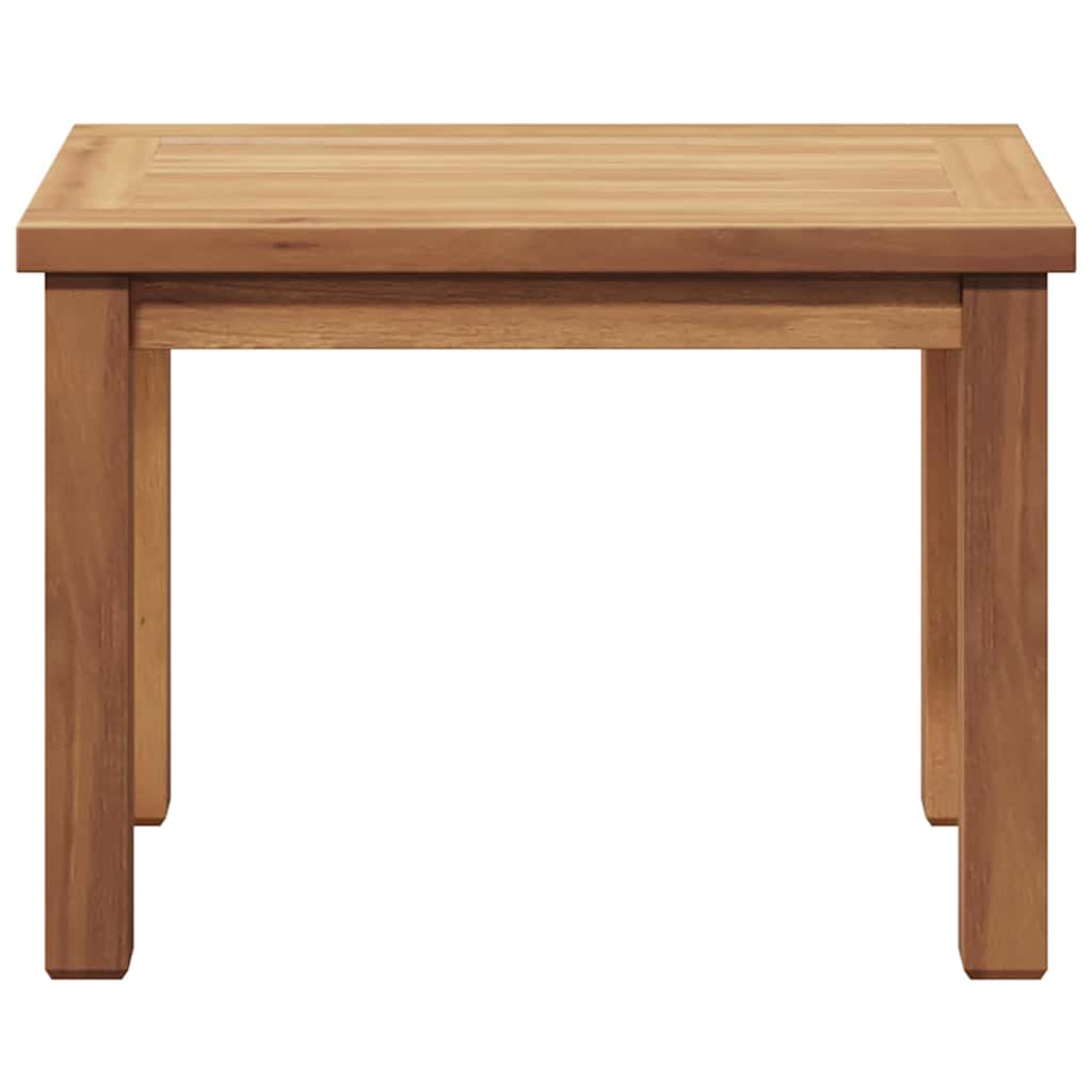 Dohányzóasztal Barna 50 x 35 x 36 cm Tömör Teakfa
