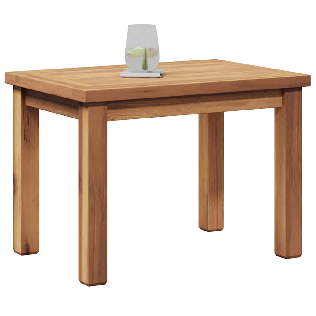 Dohányzóasztal Barna 50 x 35 x 36 cm Tömör Teakfa