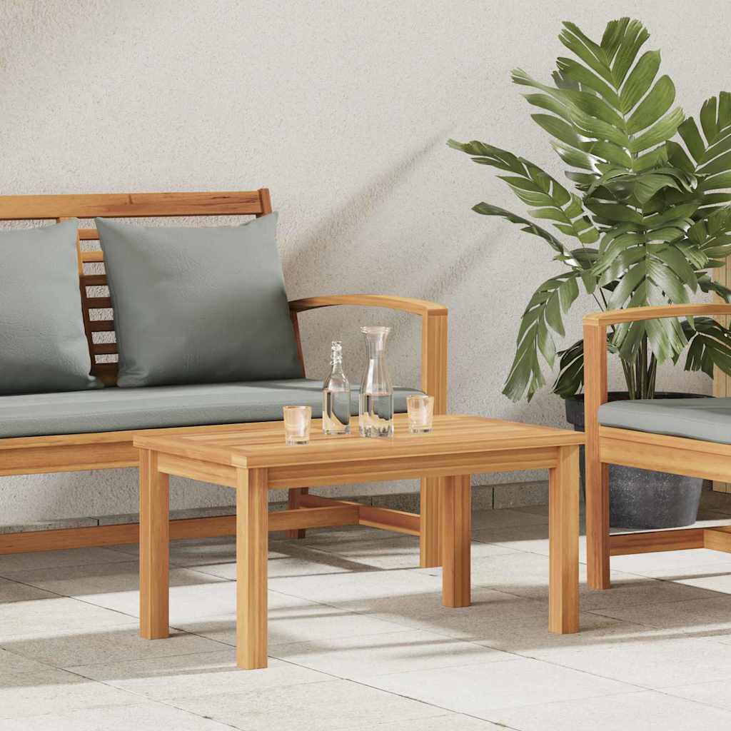 Dohányzóasztal Barna 70 x 40 x 36 cm Tömör Teakfa