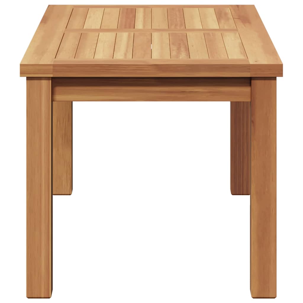Dohányzóasztal Barna 70 x 40 x 36 cm Tömör Teakfa