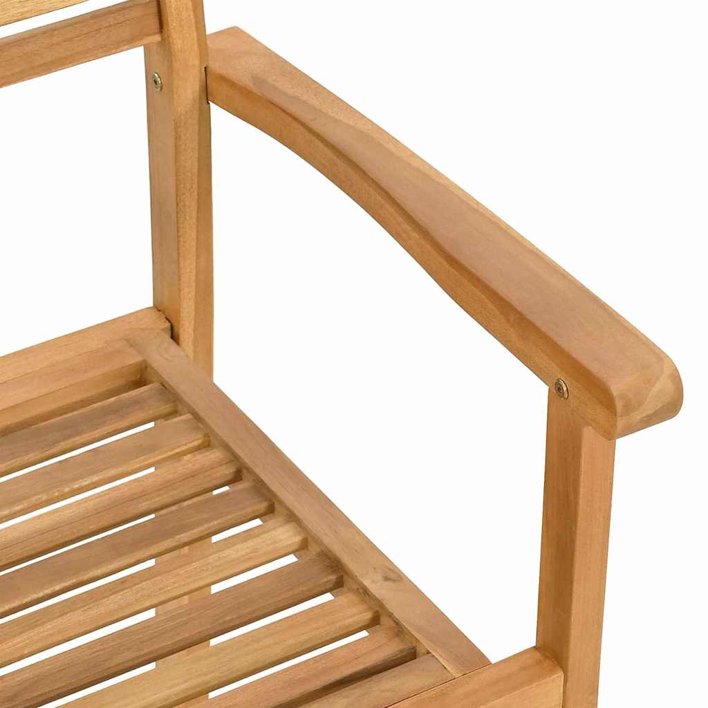Szék 2 pcs Barna 56 x 55 x 90.5 cm Tömör Teakfa