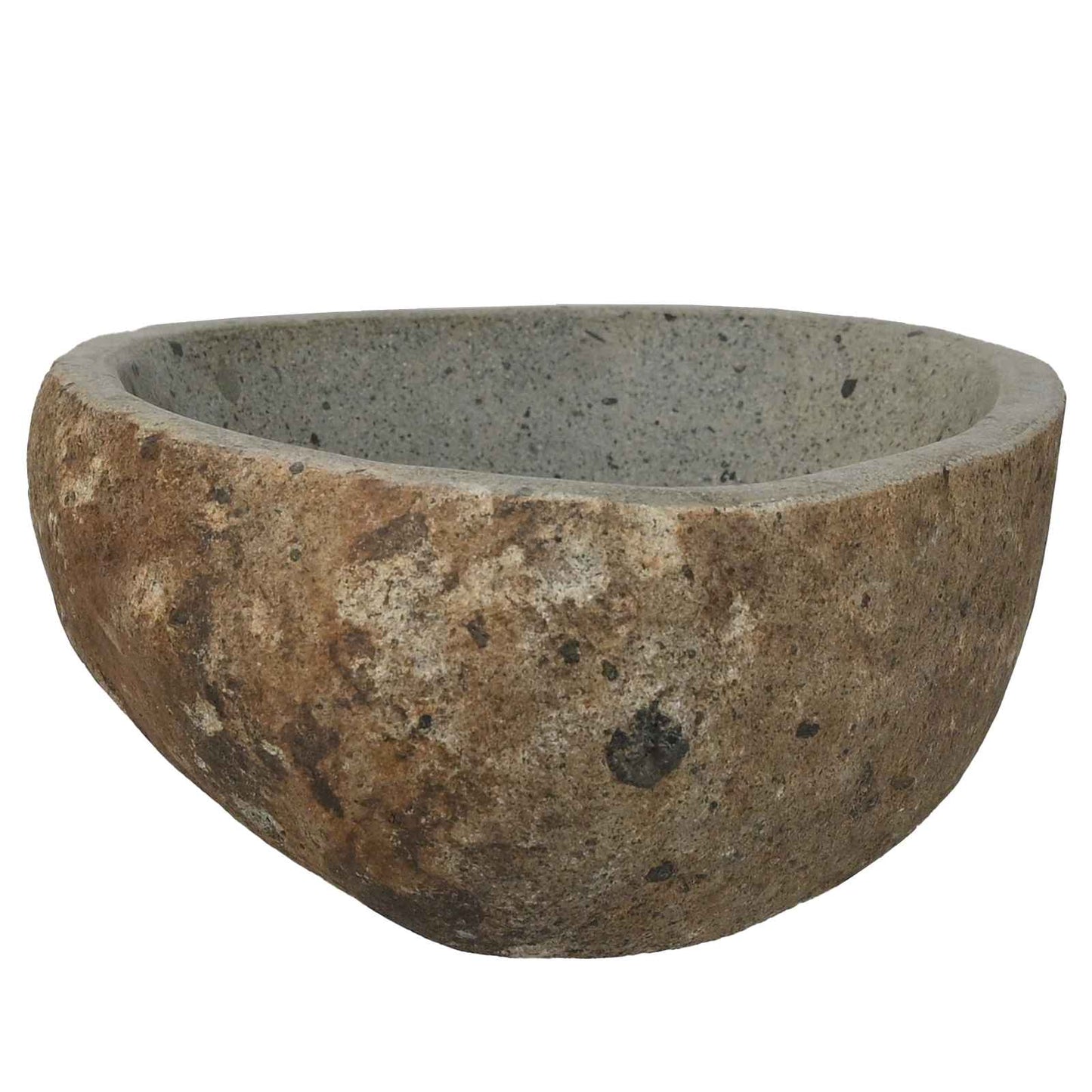 Folyóköves mosdó Világosszürke (30-37) x (25-30) x 12 cm