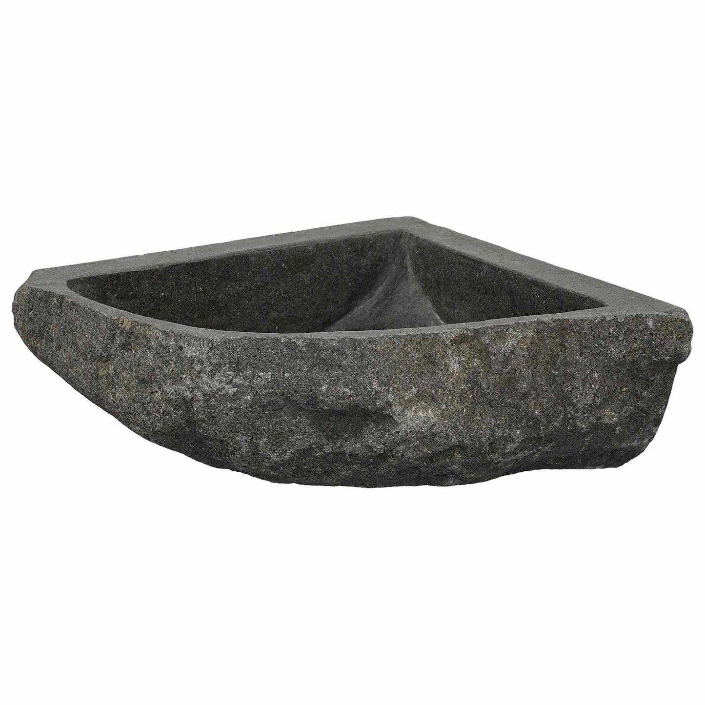 Mosdó Szürke (30-37) x (30-37) x 12 cm Folyami kő