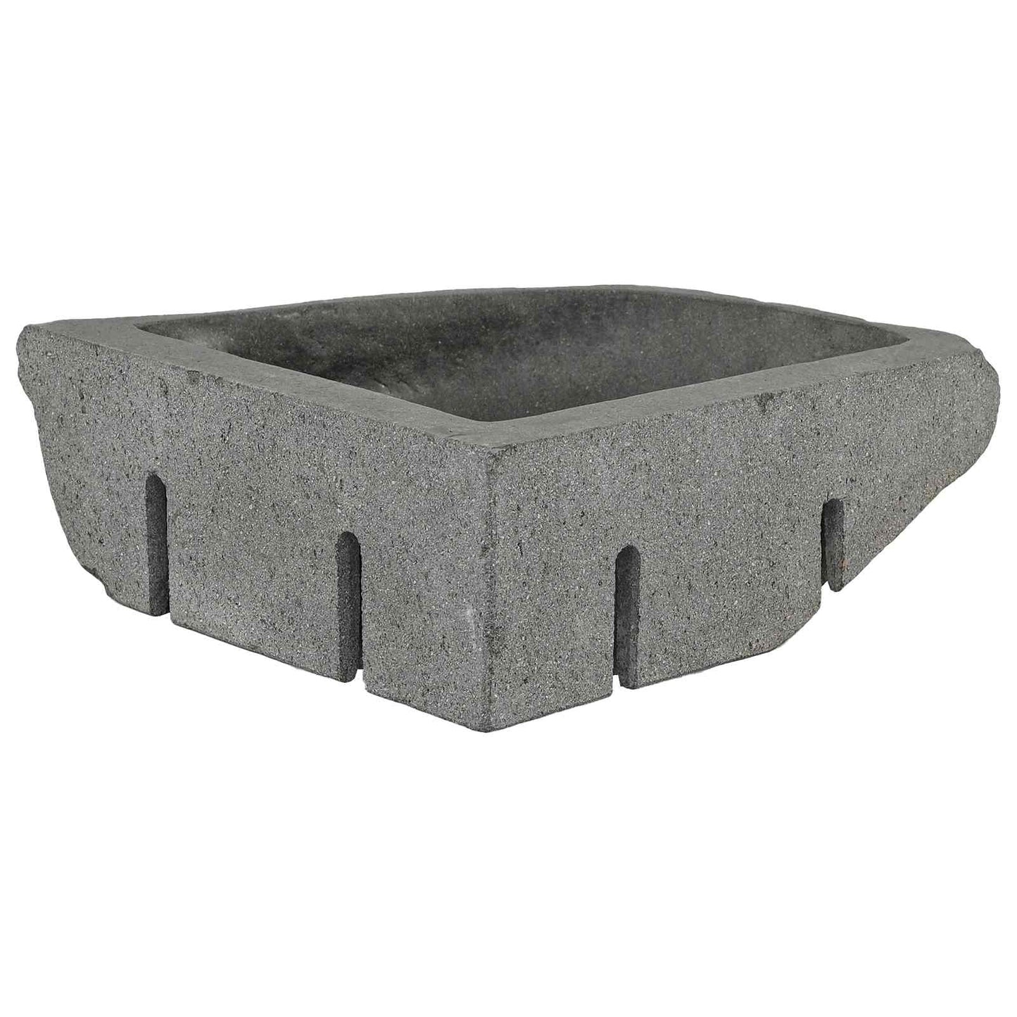 Mosdó Szürke (30-37) x (30-37) x 12 cm Folyami kő