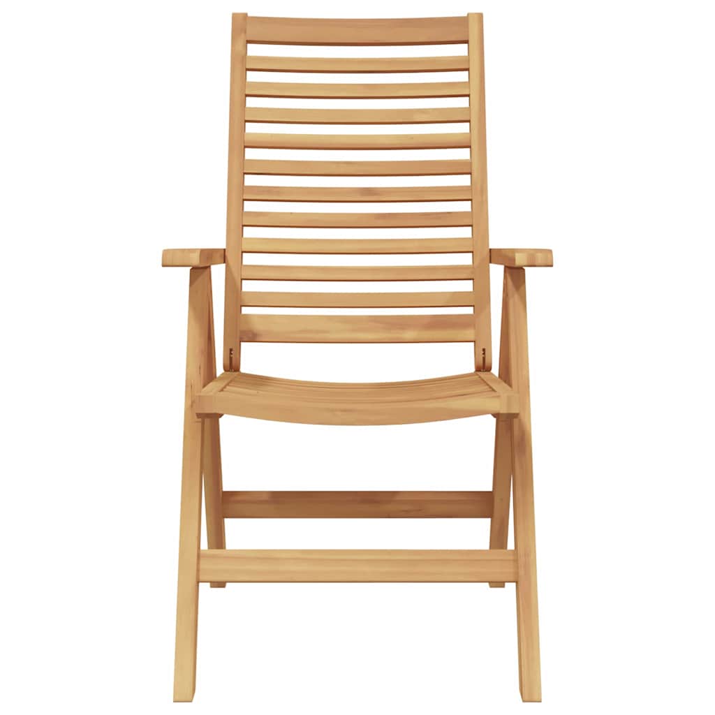 Szék 2 pcs Barna 64.5 x 52 x 108 cm Tömör Teakfa