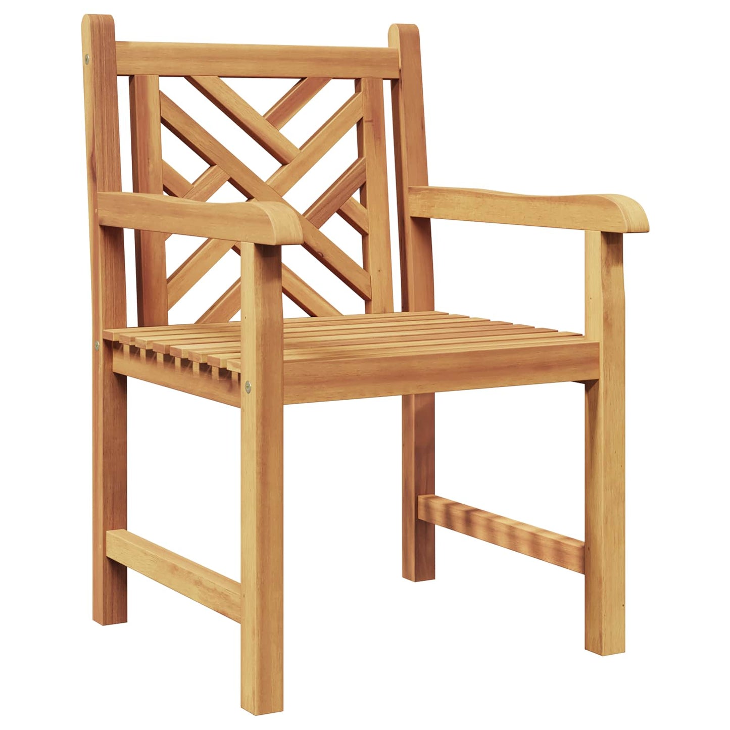 Kerti Szék 2 pcs 60 x 58 x 90 cm Tömör Teakfa
