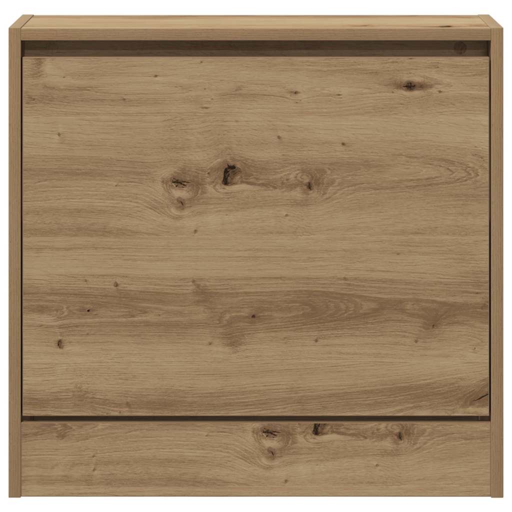 Cipőszekrény 60 x 21 x 57 cm Szerelt Fa Artisan tölgy