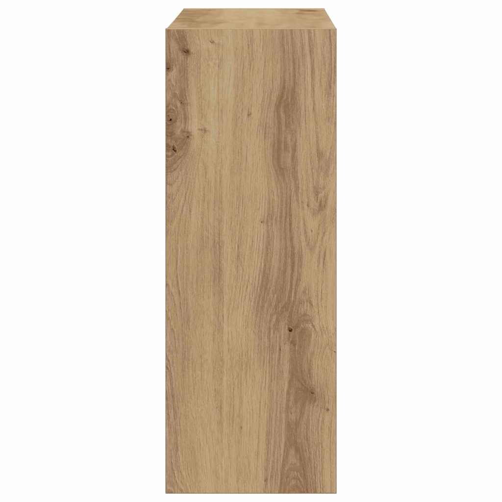 Cipőszekrény 60 x 21 x 57 cm Szerelt Fa Artisan tölgy