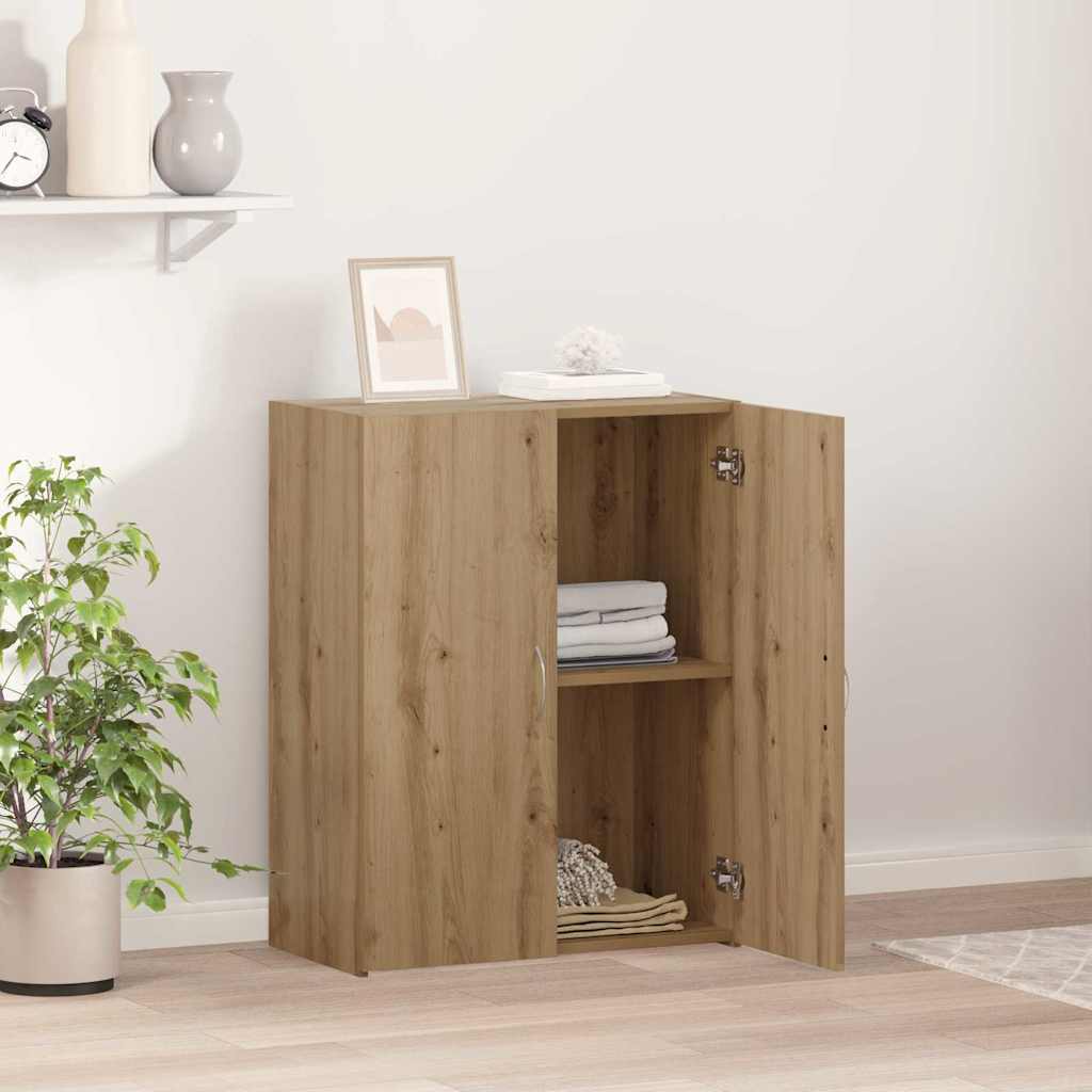 Irodai szekrény Kézműves Tölgy 70 x 32 x 77.5 cm Szerelt Fa