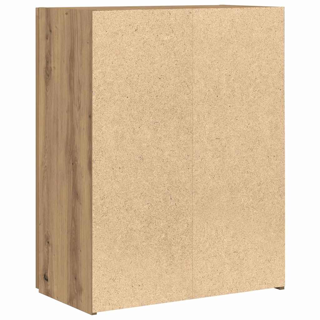 Irodai szekrény Kézműves Tölgy 70 x 32 x 77.5 cm Szerelt Fa
