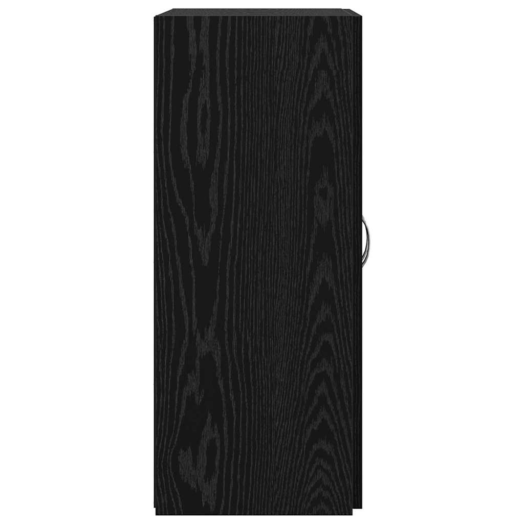 Irodai szekrény Fekete Tölgy 70 x 32 x 77.5 cm Szerelt Fa