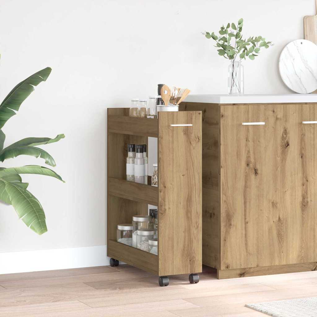 Cabinet 60 x 22 x 79 cm Artisan tölgy