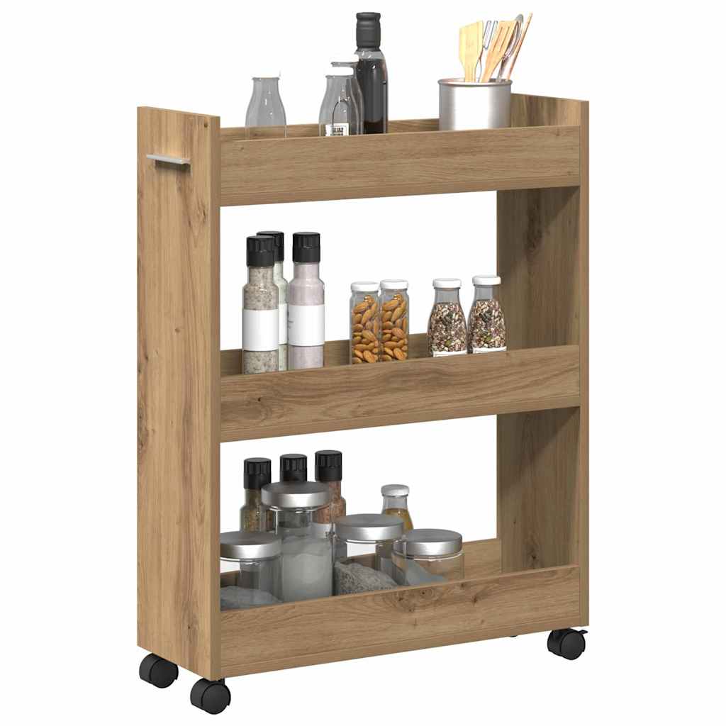 Cabinet 60 x 22 x 79 cm Artisan tölgy