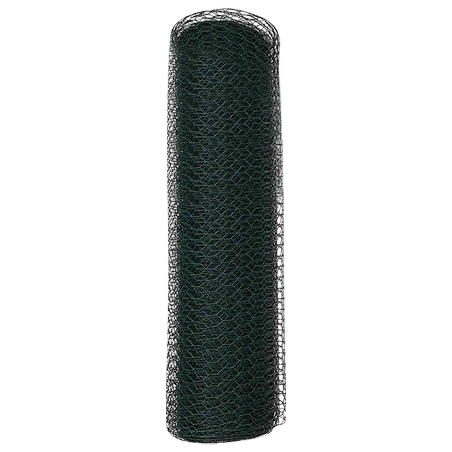 Hexagon kerítés Zöld 0,5 x 10 m PVC