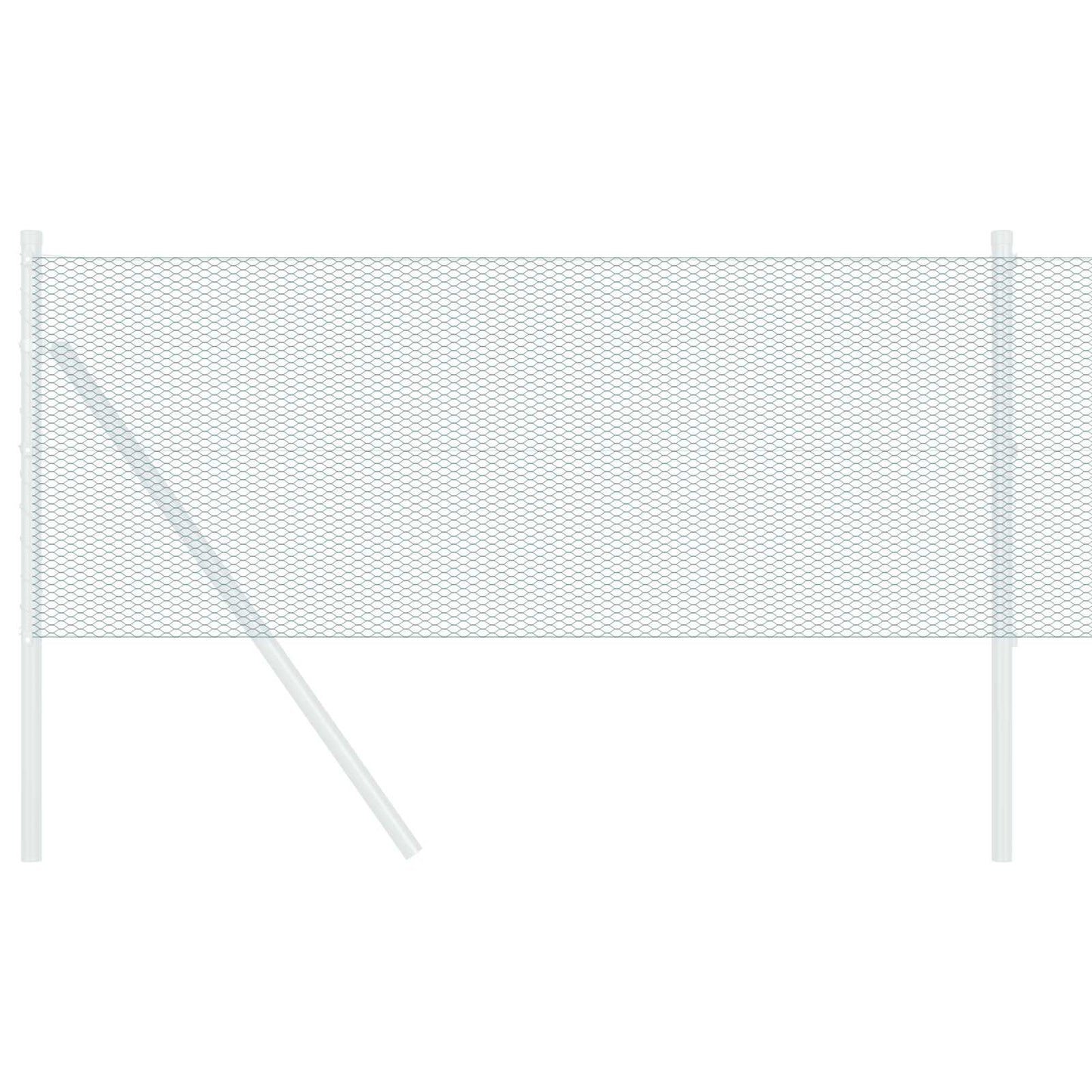 Hexagon kerítés Zöld 0,6 x 10 m PVC