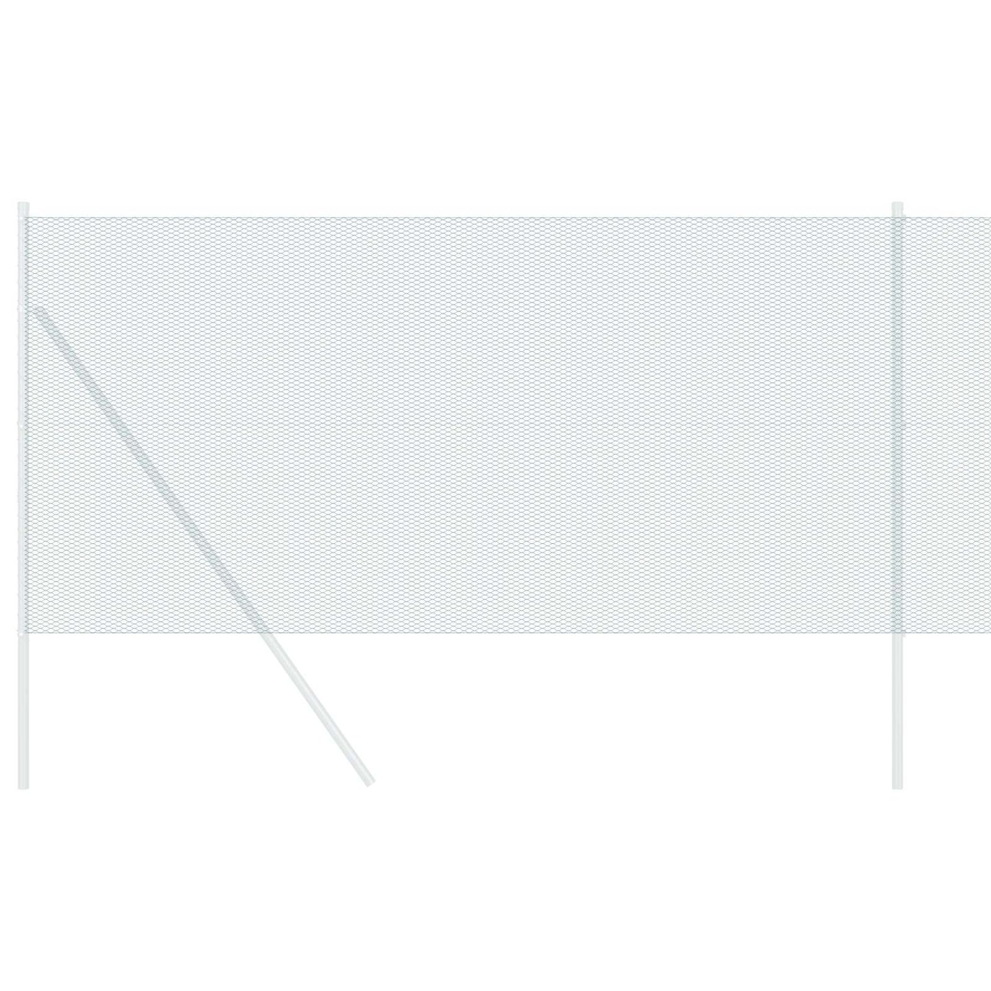 Hexagon kerítés Zöld 1 x 10 m PVC