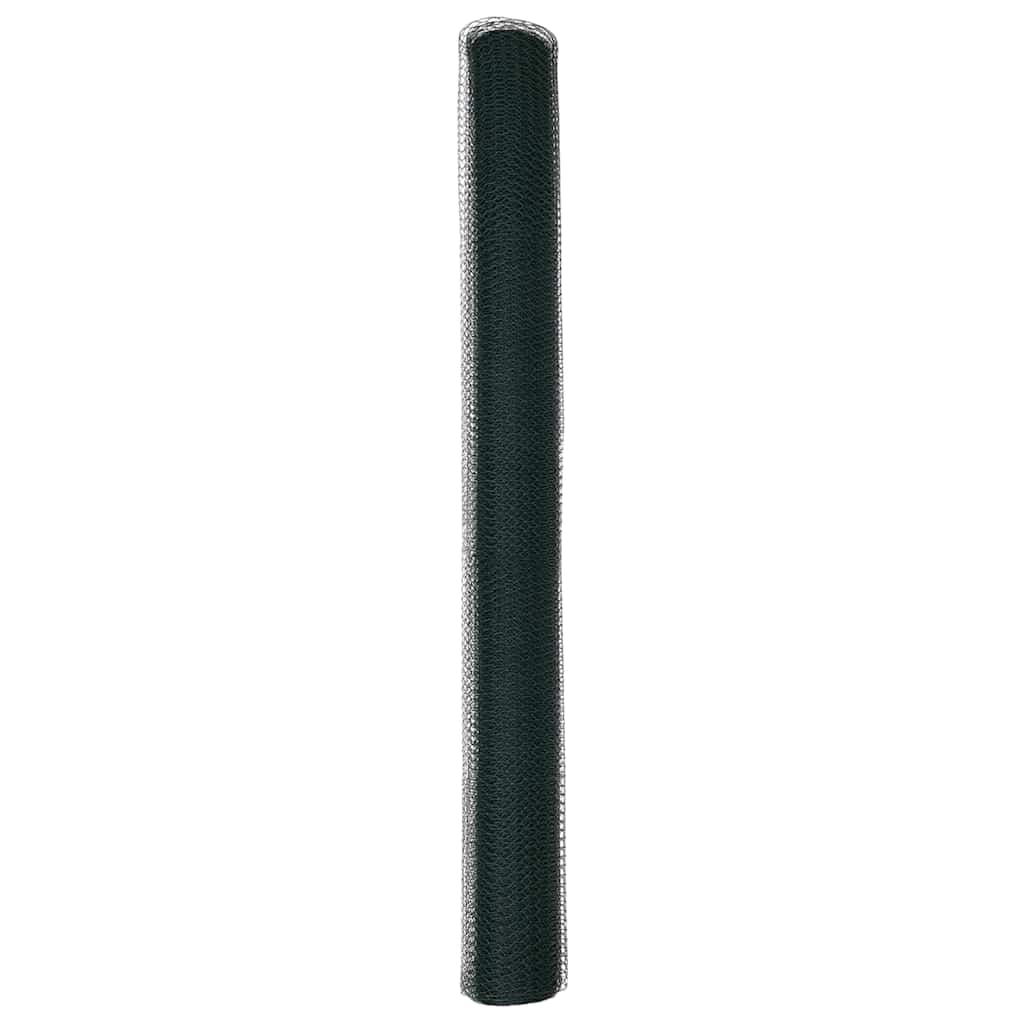 Hexagon kerítés Zöld 1,6 x 10 m PVC