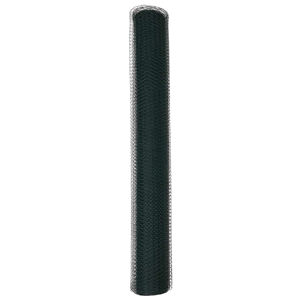Hexagon kerítés Zöld 1,4 x 25 m PVC