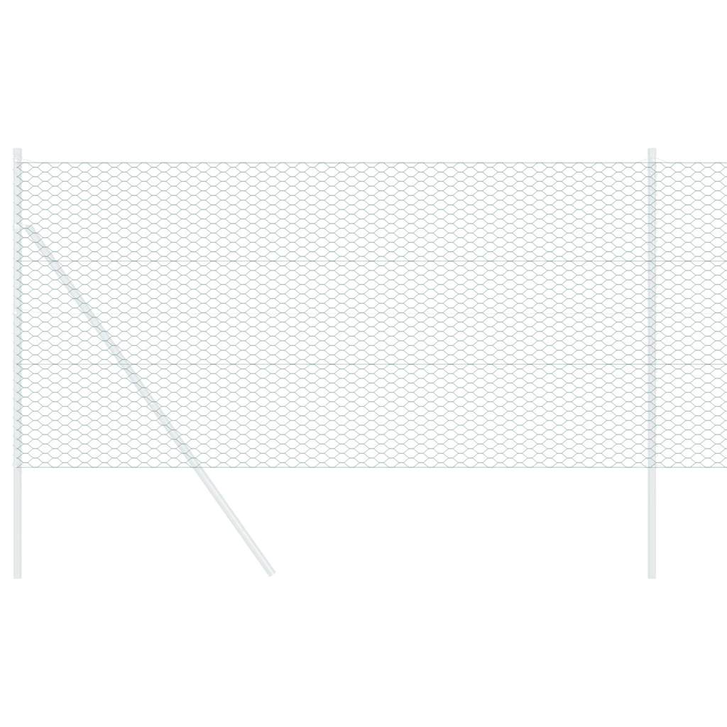 Hexagon kerítés Zöld 1,4 x 25 m PVC