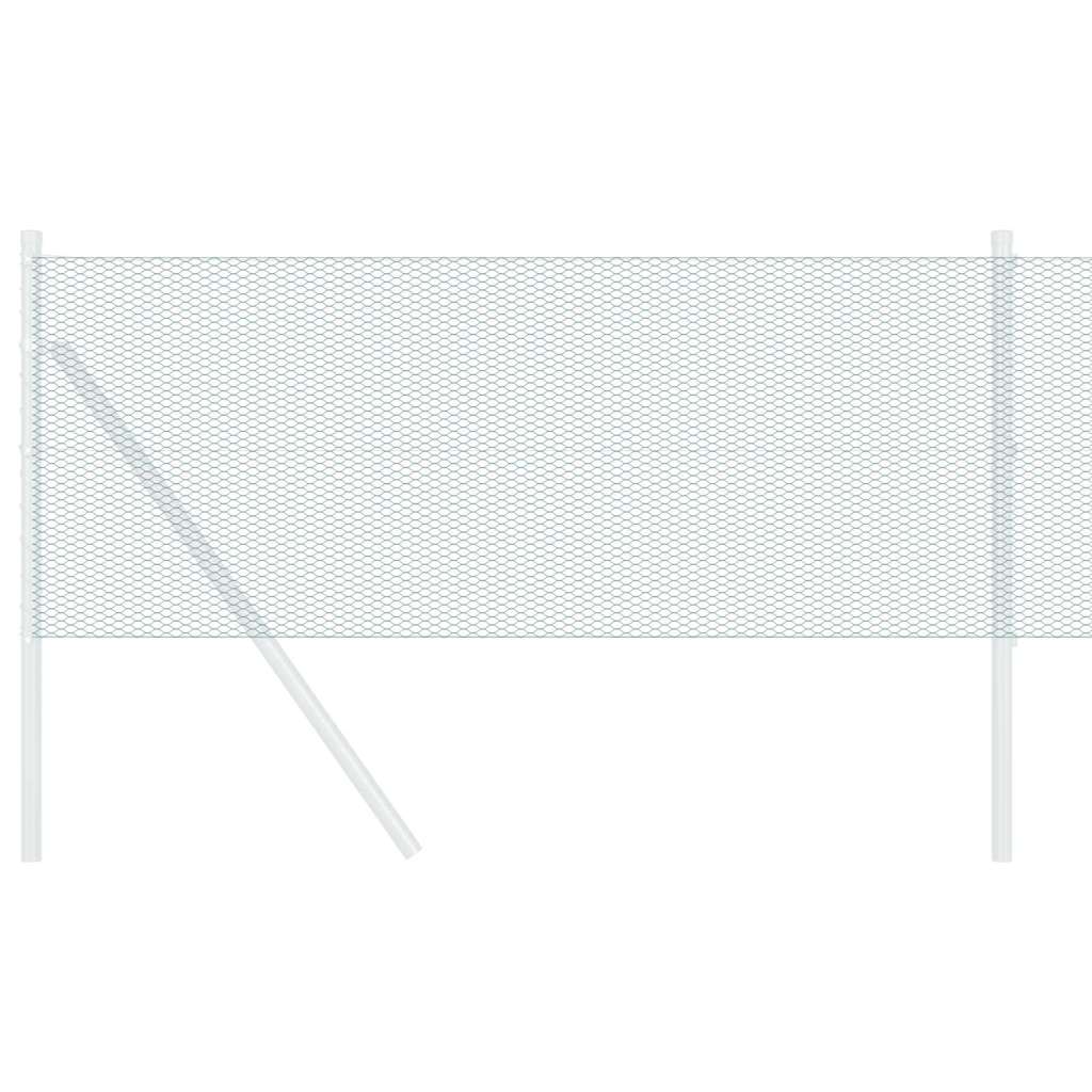 Hexagon kerítés Zöld 0,4 x 50 m PVC