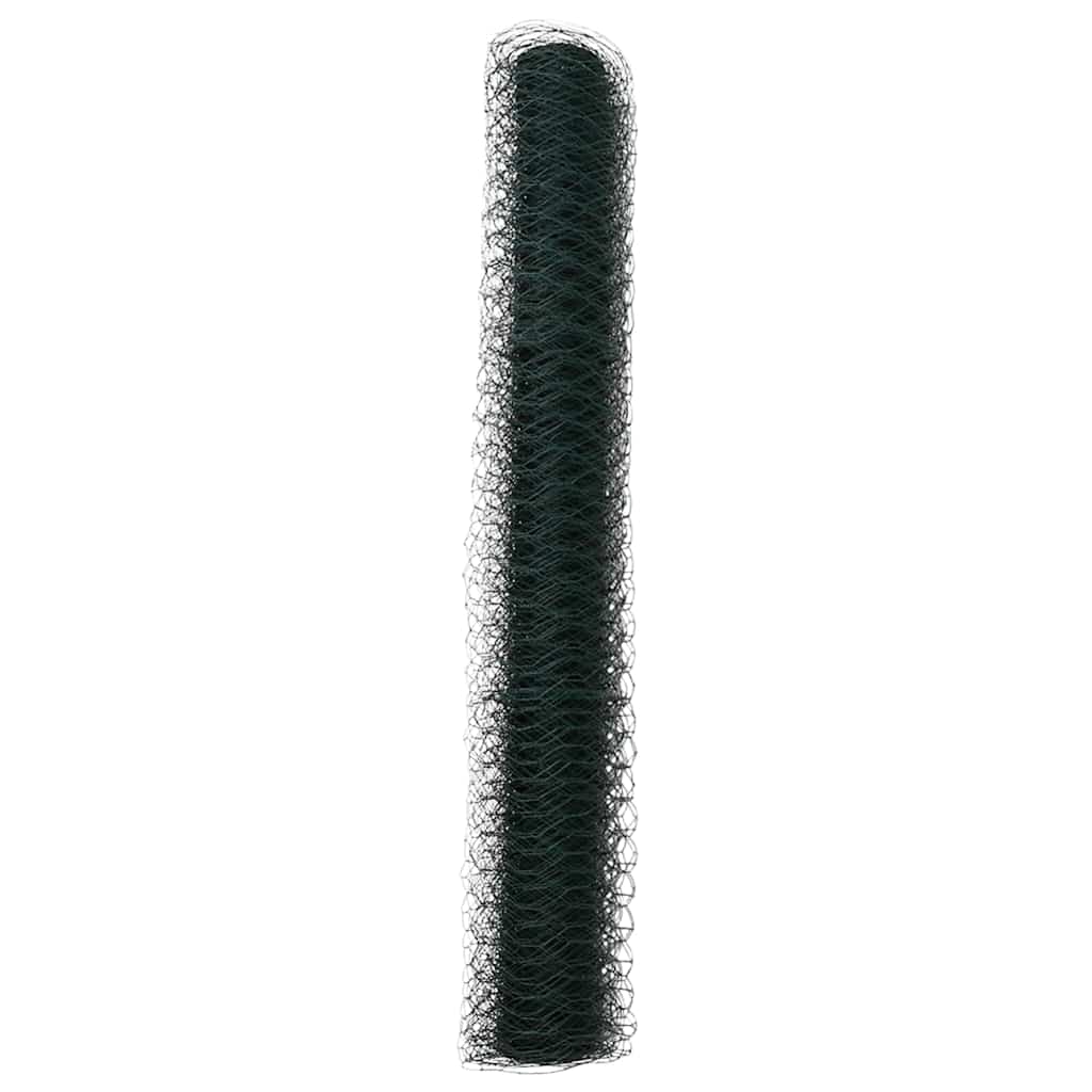 Hexagon kerítés Zöld 1 x 50 m PVC