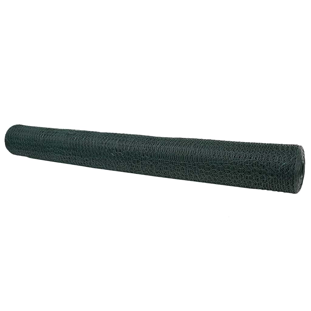 Hexagon kerítés Zöld 1 x 100 m PVC