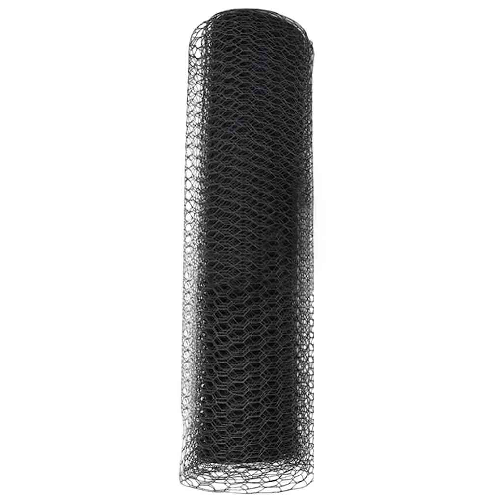 Hexagon kerítés Szürke 0,8 x 100 m PVC