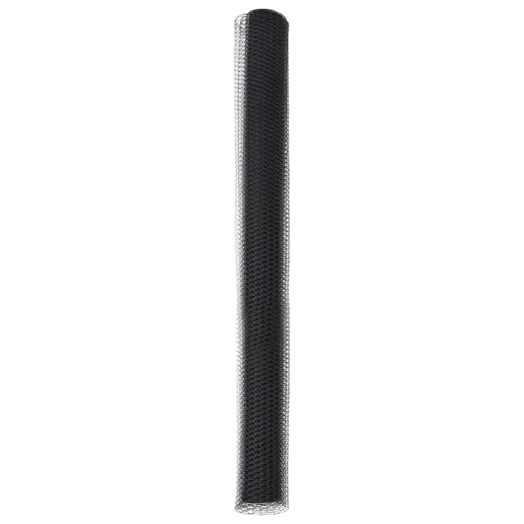 Hexagon kerítés Szürke 1,5 x 100 m PVC