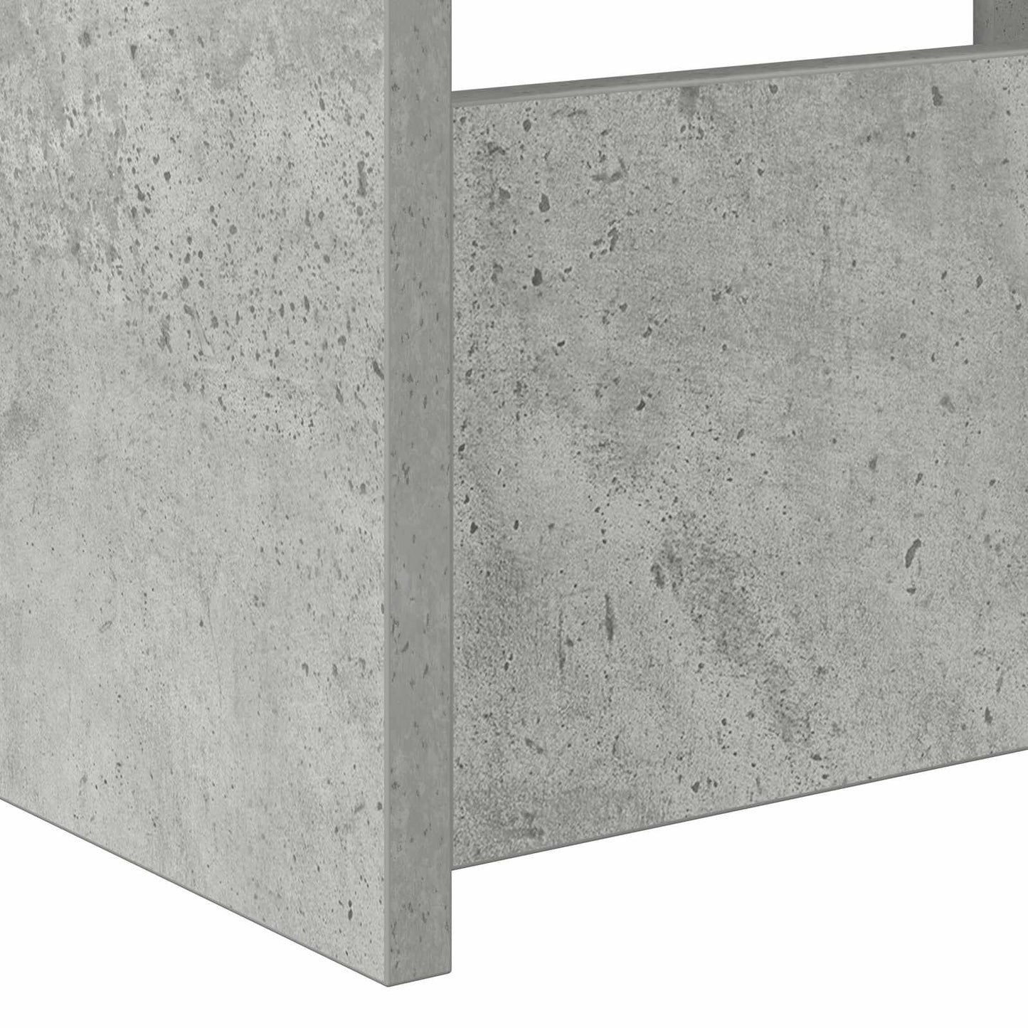 Nappali ágy fiókkal polcokkal Szürke 90 x 200 cm Szerelt Fa