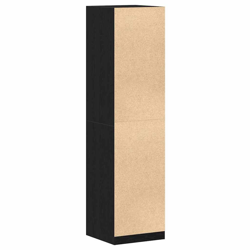 Ruhásszekrény Fekete tölgy 50 x 50 x 200 cm Szerelt Fa