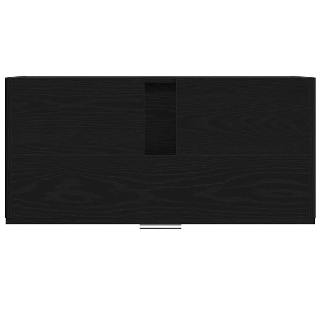 Fürdőszoba Székény fiókkal Fekete tölgy 78 x 37 x 59 cm Faanyag