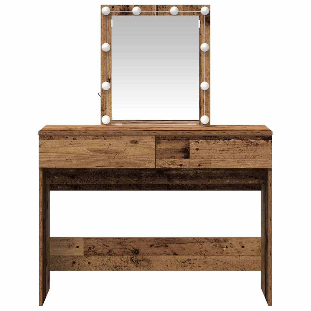 Öltözködőasztal Öreg fa 100 x 40 x 130 cm Szerelt Fa
