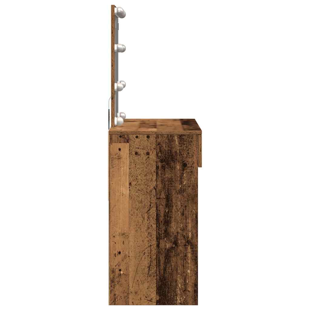 Öltözködőasztal Öreg fa 100 x 40 x 130 cm Szerelt Fa