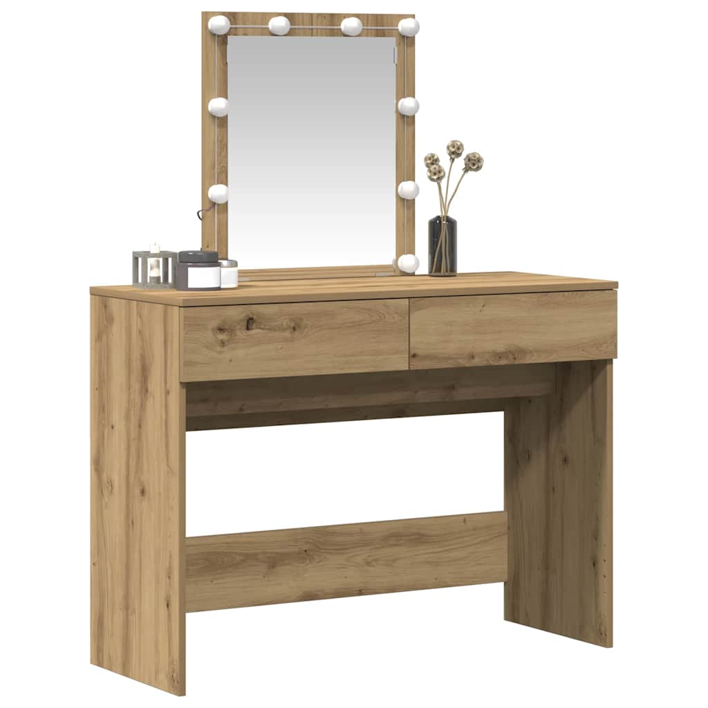 Öltözködőasztal Artisan tölgy 100 x 40 x 130 cm Szerelt Fa