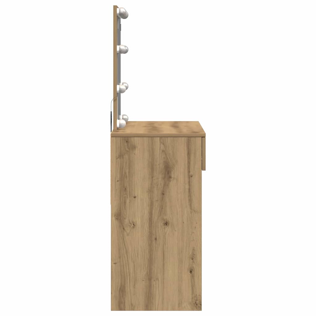 Öltözködőasztal Artisan tölgy 100 x 40 x 130 cm Szerelt Fa