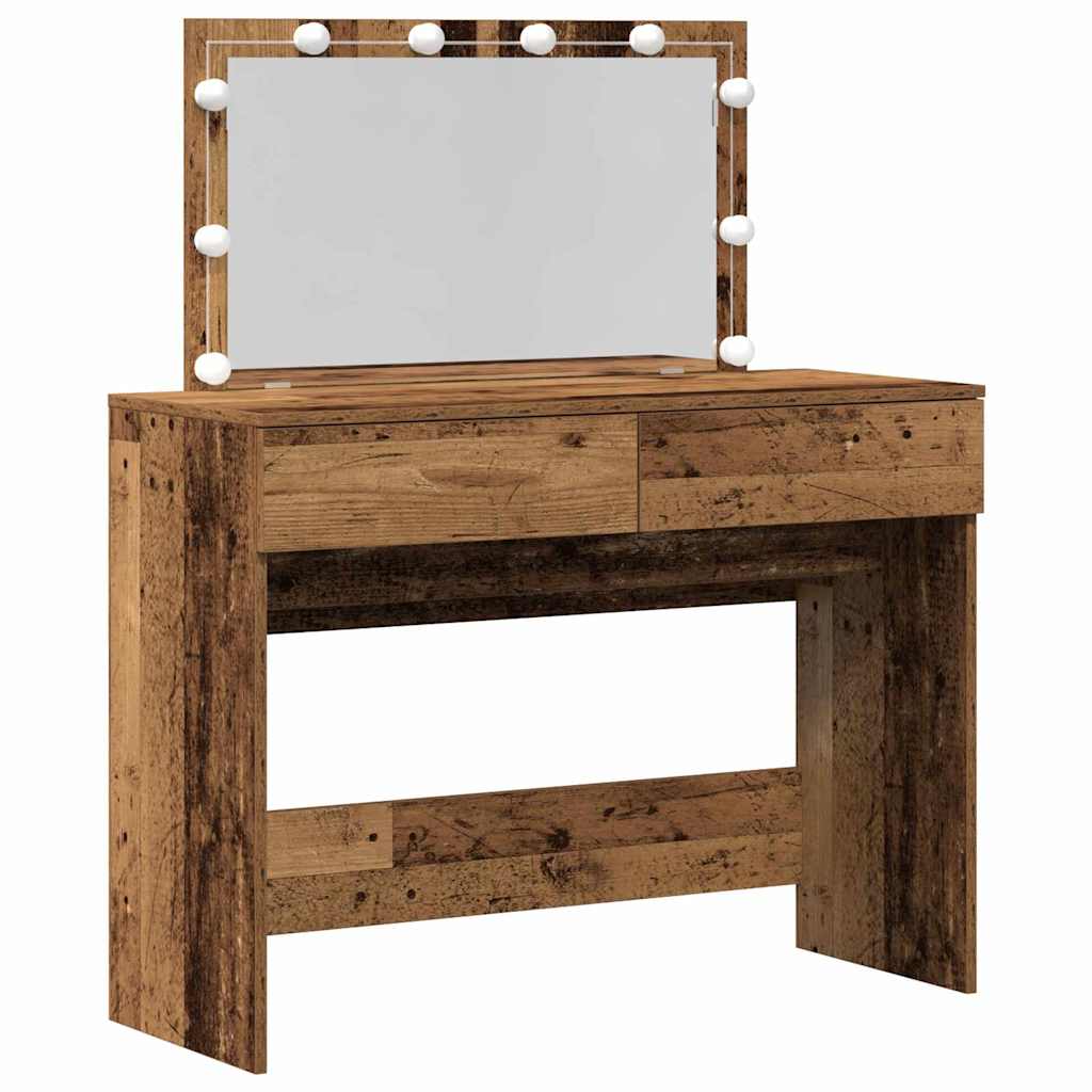 Öltözködőasztal Öreg fa 100 x 40 x 120 cm Szerelt Fa
