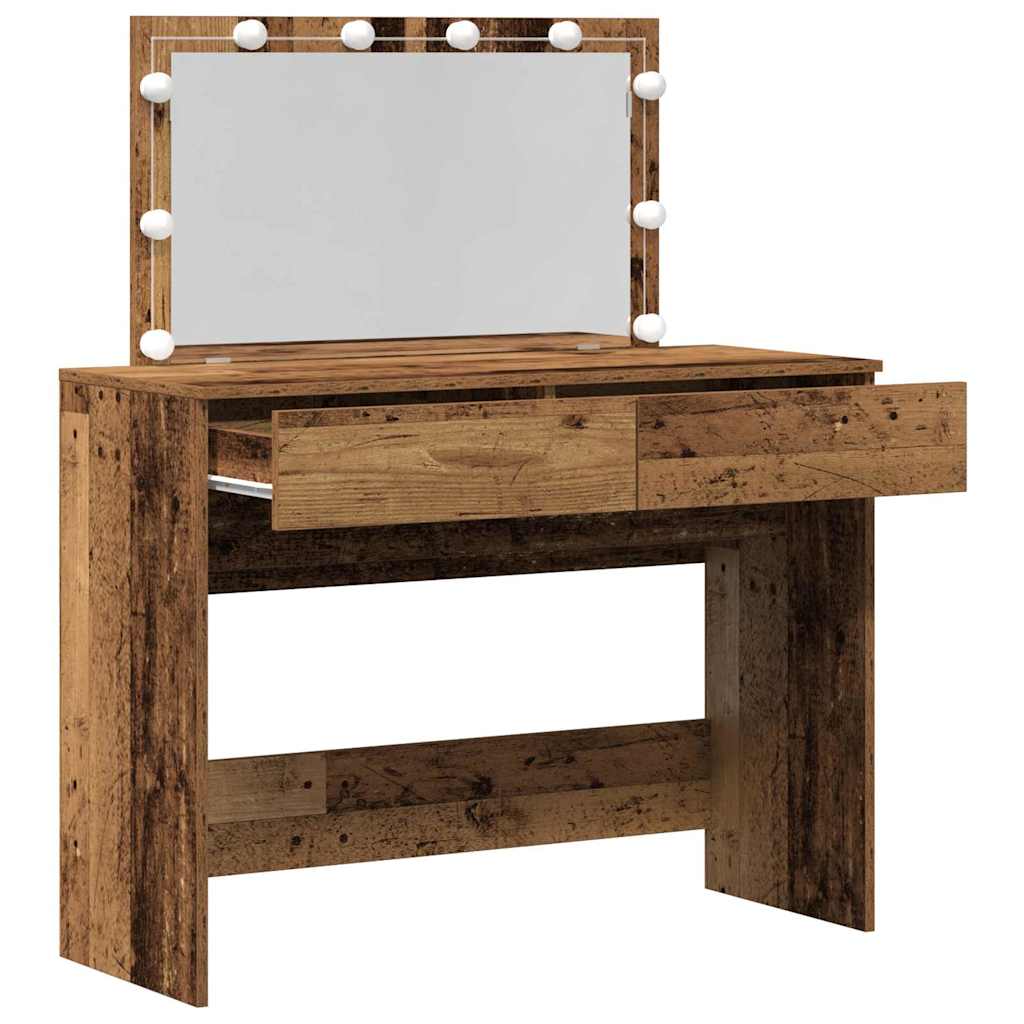 Öltözködőasztal Öreg fa 100 x 40 x 120 cm Szerelt Fa