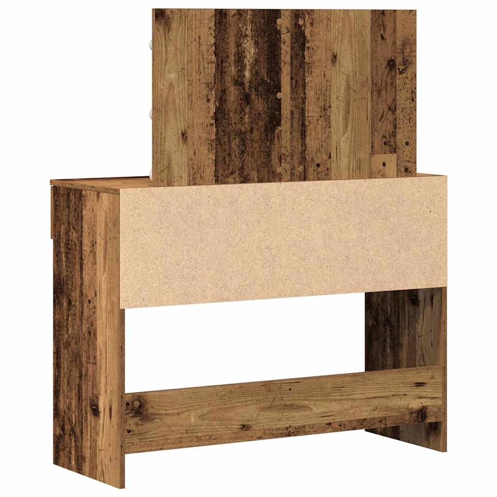 Öltözködőasztal Öreg fa 100 x 40 x 120 cm Szerelt Fa