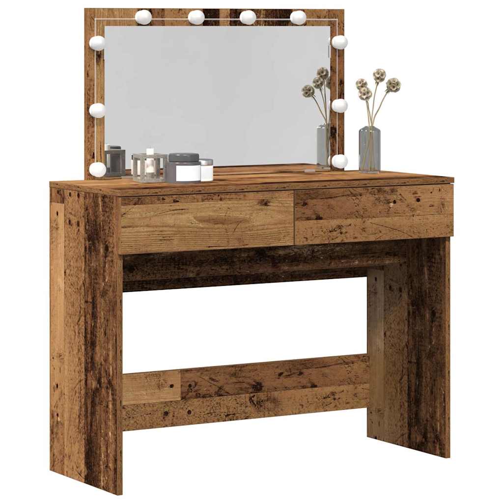 Öltözködőasztal Öreg fa 100 x 40 x 120 cm Szerelt Fa