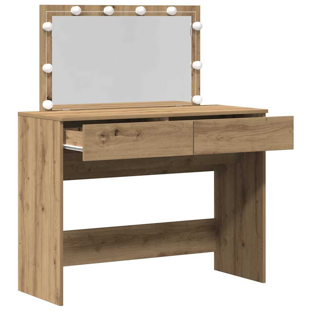 Öltözködőasztal Artisan tölgy 100 x 40 x 120 cm Szerelt Fa