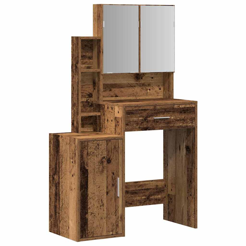 Öltözködőasztal Öreg fa 80 x 35 x 132 cm Szerelt Fa