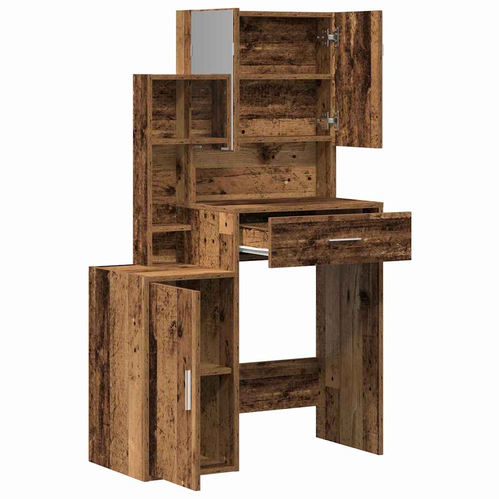 Öltözködőasztal Öreg fa 80 x 35 x 132 cm Szerelt Fa