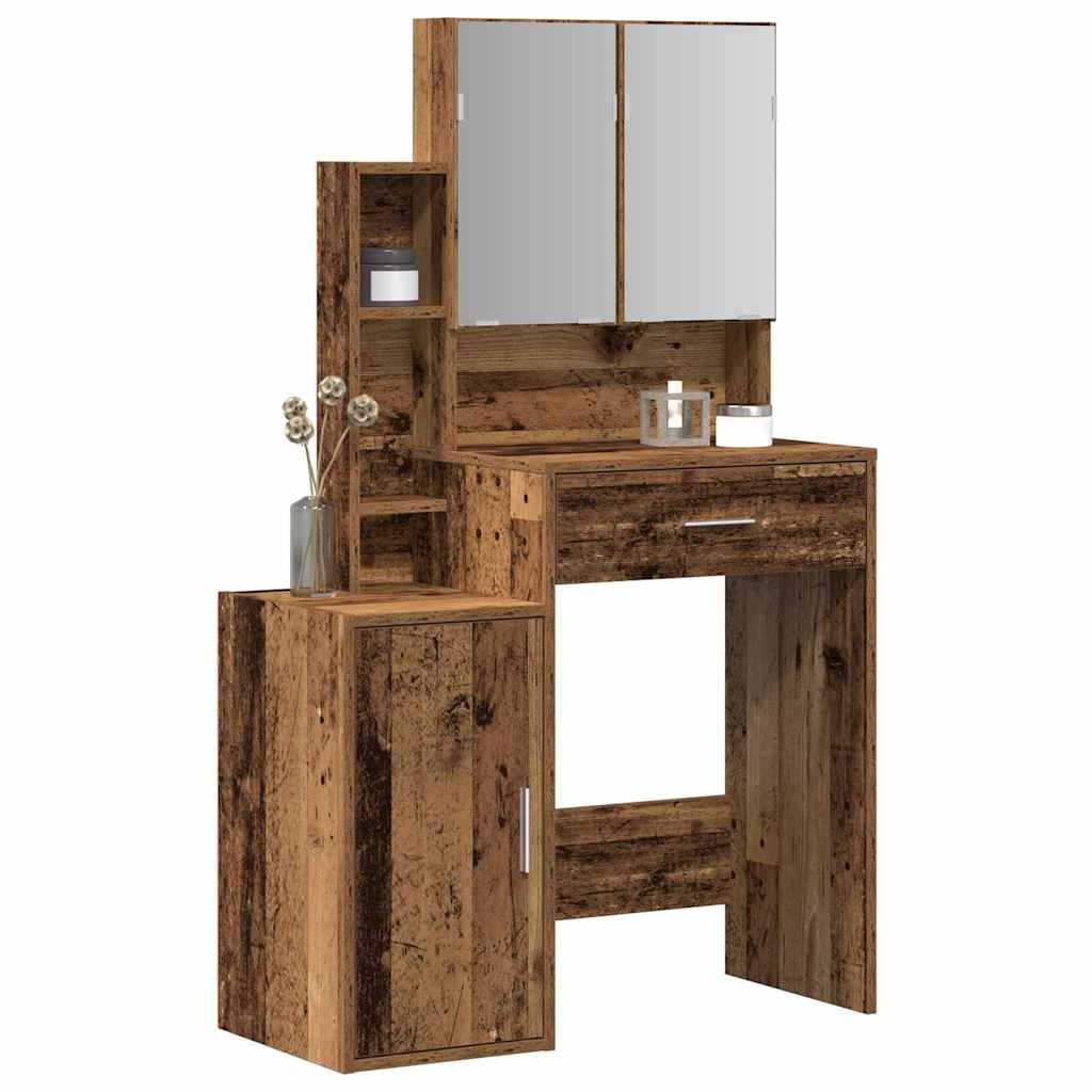 Öltözködőasztal Öreg fa 80 x 35 x 132 cm Szerelt Fa