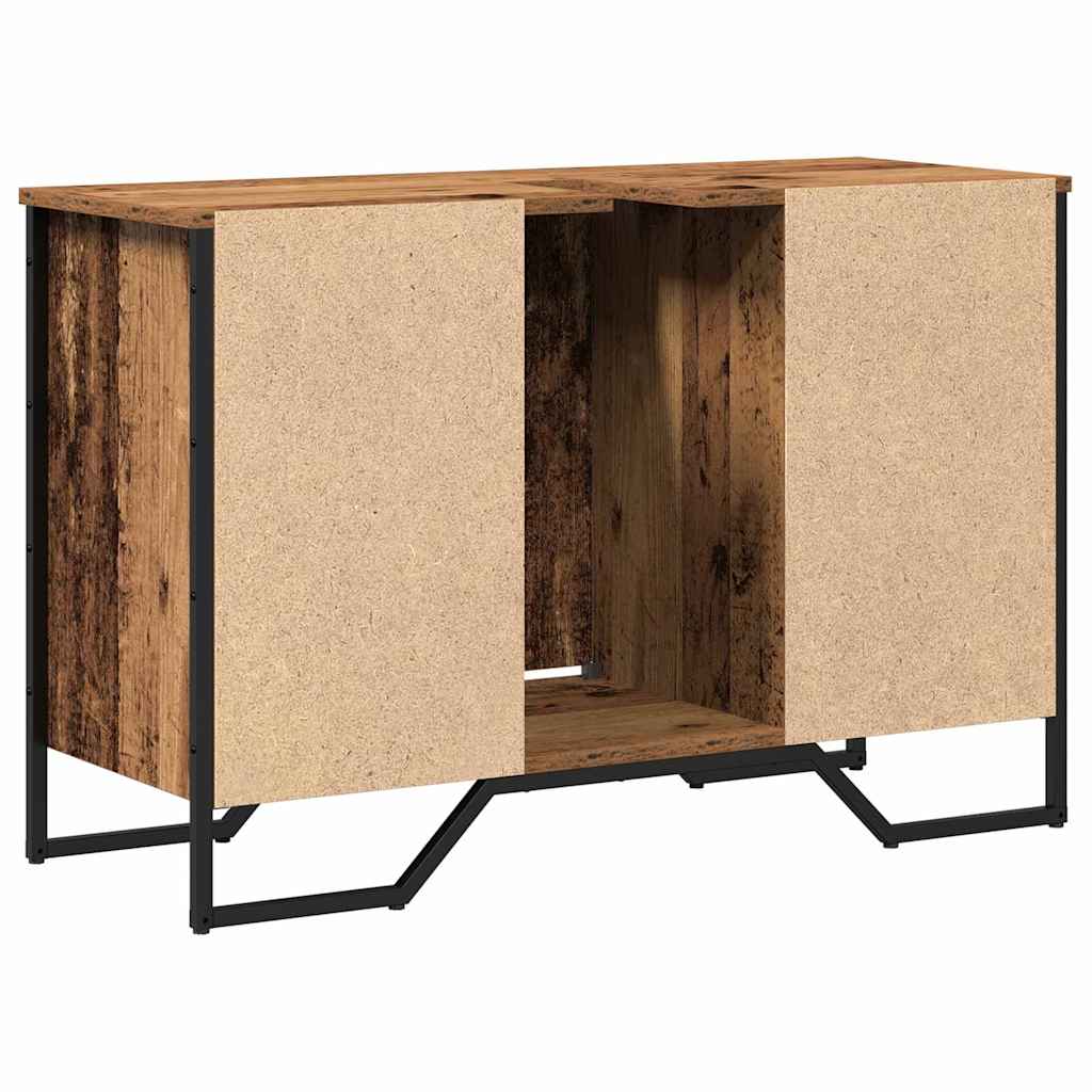Fürdőszobai mosdószekrény Öreg fa 91 x 35 x 60 cm Szerelt fa