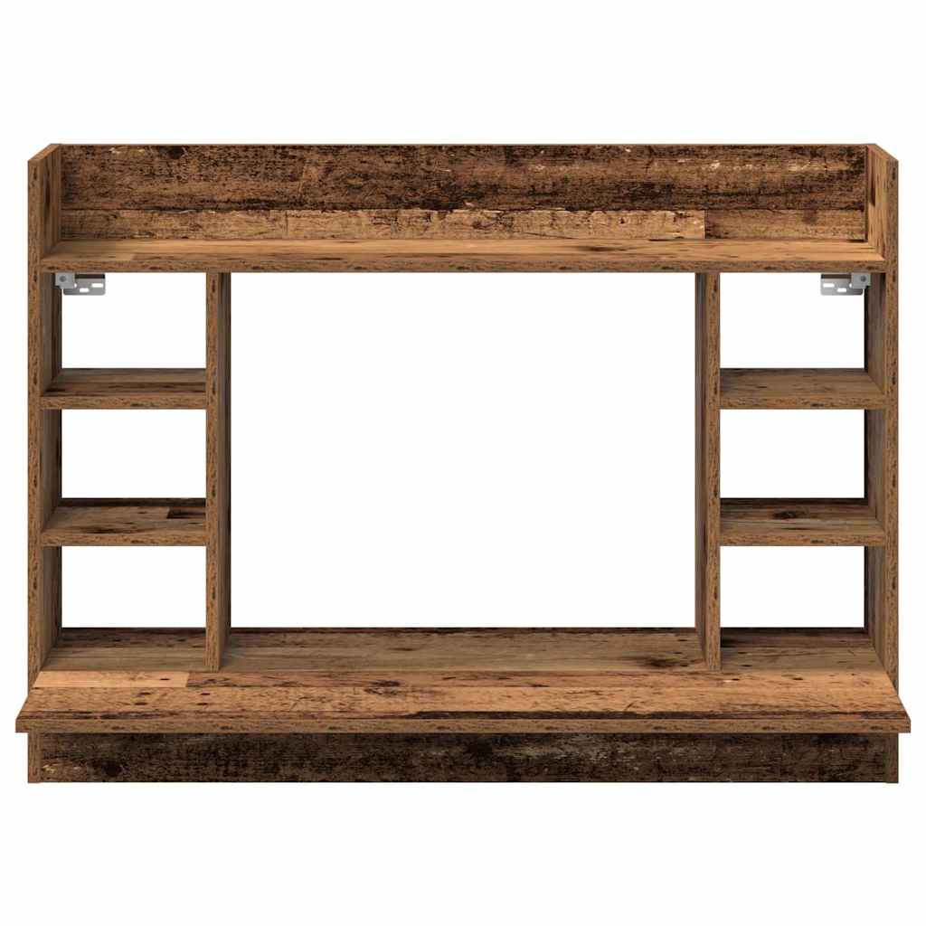 Falra szerelhető íróasztal Régi fa Szerelt fa 105 x 48 x 75 cm