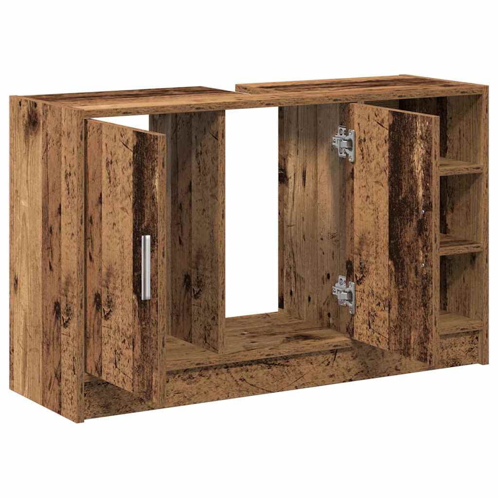 Fürdőszoba Székény Öreg fa 90 x 29 x 55 cm Szerelt fa