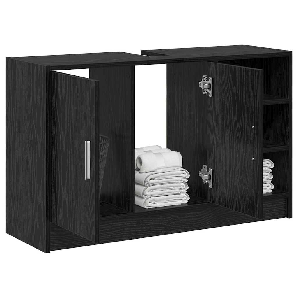 Fürdőszoba Székény Fekete tölgy 90 x 29 x 55 cm Szerelt fa